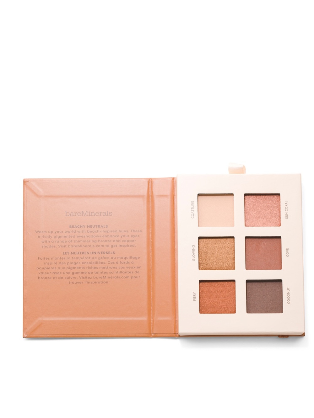 bareMinerals Mineralist Talc-free Eyeshadow - Peach, Copper & Bronze Shades